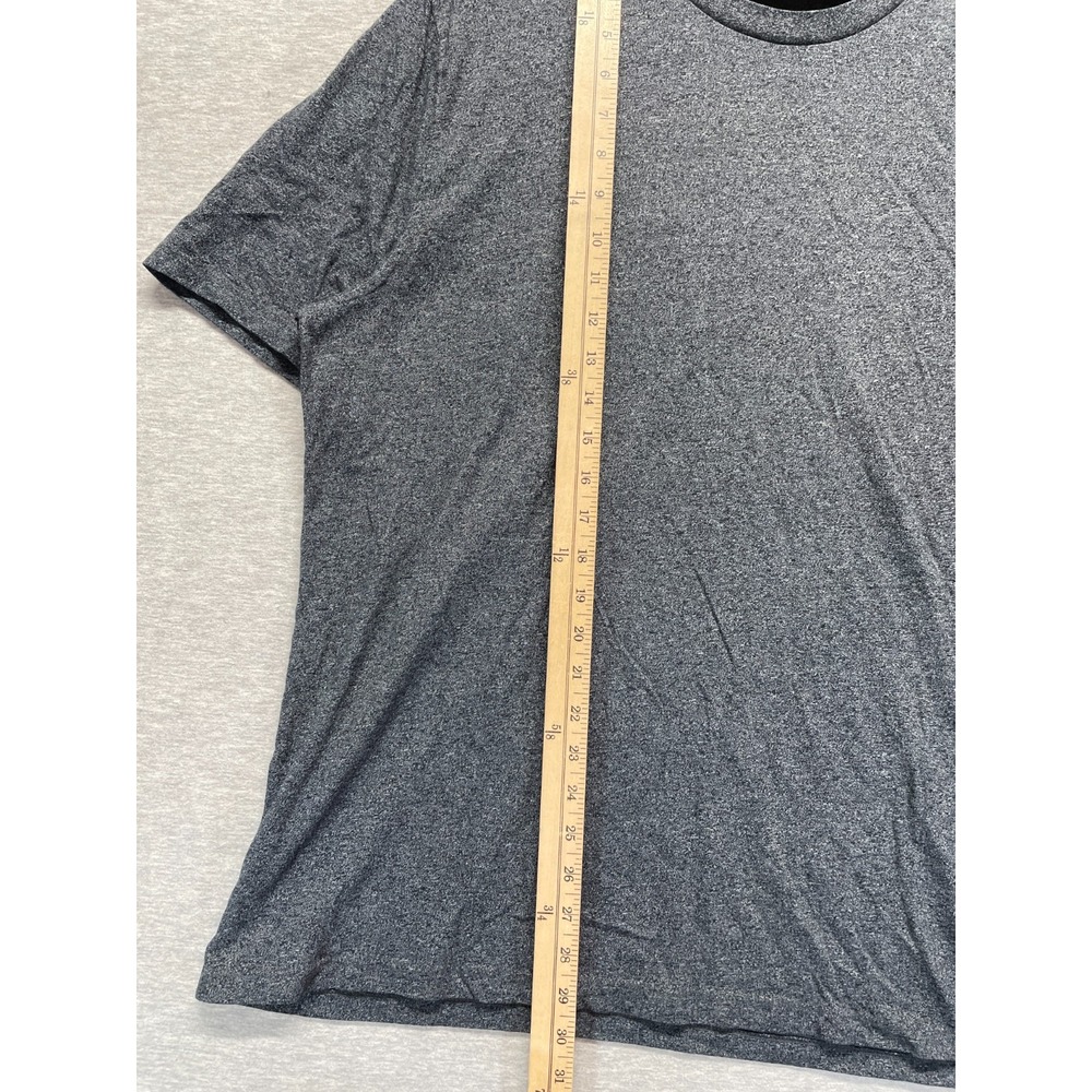 Old Navy Soft Washed T Shirt Mens XL Heather Charcoal Gray Cotton Crew Neck - Picture 14 of 14